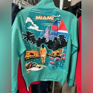 🌸 Rare Adidas Miami Dolphins Track Jacket Women’s 🌸